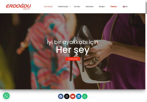 Ana Sayfa - Erdoğdu Ayakkabı Malzemeleri