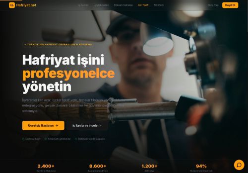 Türkiye'nin En Büyük Hafriyat ve İş Makinesi Platformu - Hafriyat.net