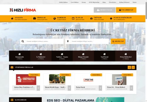 Hızlı Firma – Firma Rehberi - Firma Ekle