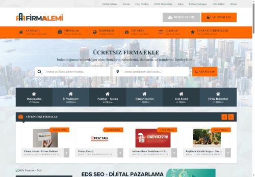 Firma Ekle – Firma Alemi - Firma Rehberi
