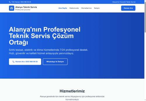 Sıhhi Tesisat - Alanya Elektrikçi - Alanya Tesisatçı - Alanya Klimacı
