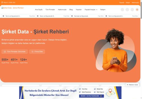 Şirket Ekle - Şirket Data - Şirket Rehberi - Firma Ekle