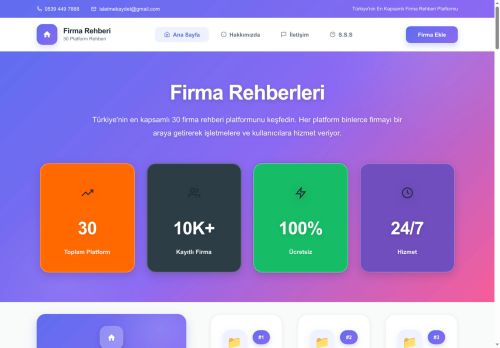 Büyük Firma Rehberleri - Firma Rehberleri - Ücretsiz Firma Rehberi