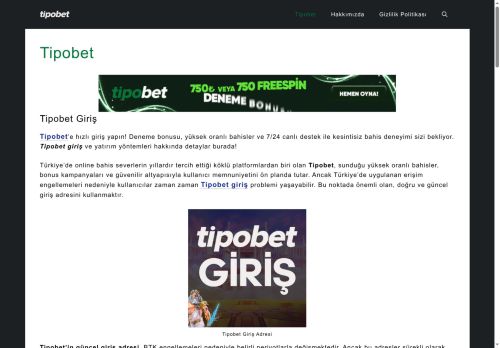 Tipobet 2025 - Tipobet Giriş – Tipobet Güncel Adres
