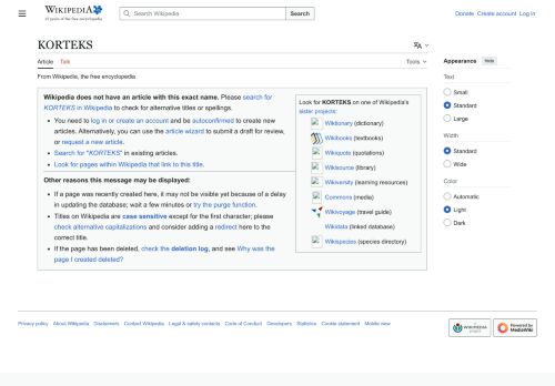 https://wikipedia.org/wiki/KORTEKS