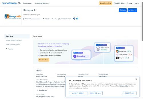 https://www.crunchbase.com/organization/hesapratik