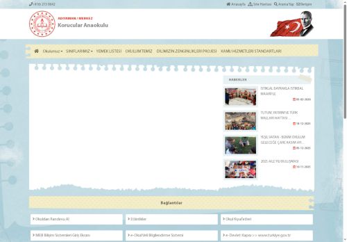 Korucular Anaokulu - ENERJİ DOSTU MAVİ YEŞİL OKUL