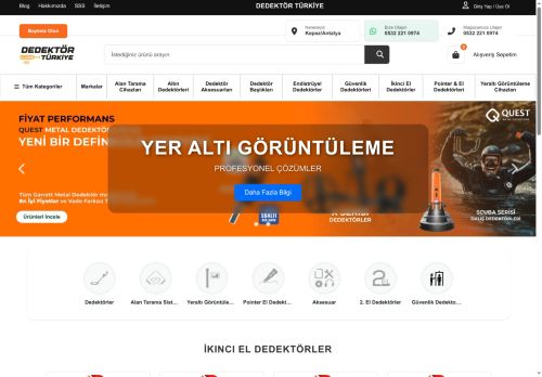 Dedektör 360: En İyi Dedektör Fiyatları & Çeşitleri