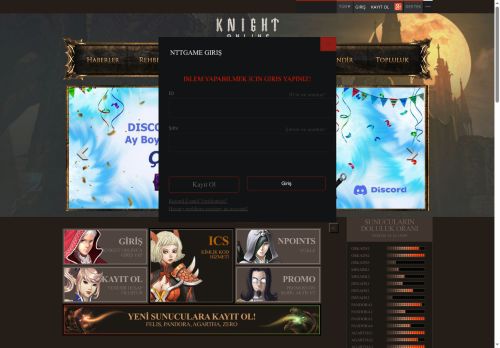 Knight Online | Oyuna Başla ve Dünyaya Katıl