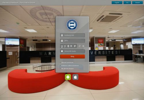 Marmara Üniversitesi Bilgi Yönetim Sistemi