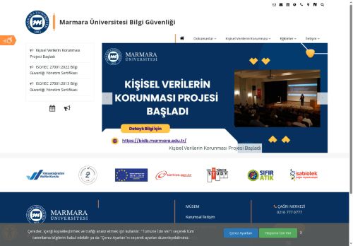 İhlal Olayı Bildirim Formu | Marmara Üniversitesi Bilgi Güvenliği | Marmara Üniversitesi