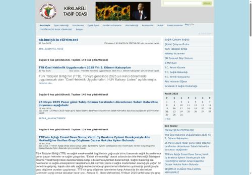 KIRKLARELİ TABİP ODASI