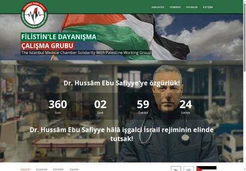 İstanbul Tabip Odası Filistin'le Dayanışma Çalışma Grubu