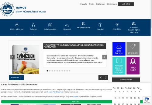 TMMOB Kimya Mühendisleri Odası - AnaSayfa