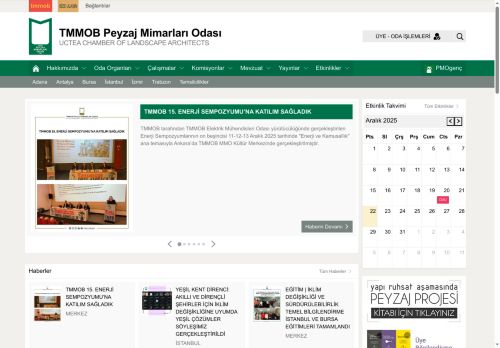 TMMOB Peyzaj MimarlarÄ± OdasÄ±