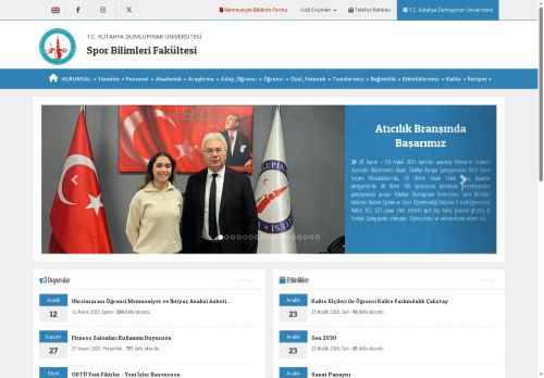 Spor Bilimleri Fakültesi