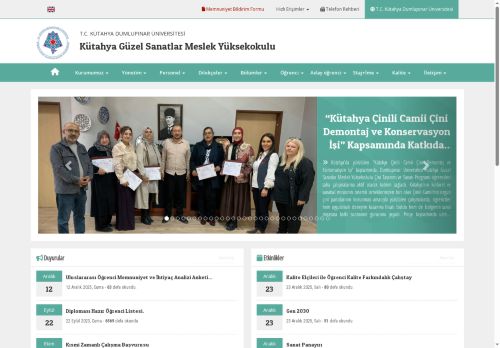 Kütahya Güzel Sanatlar Meslek Yüksekokulu