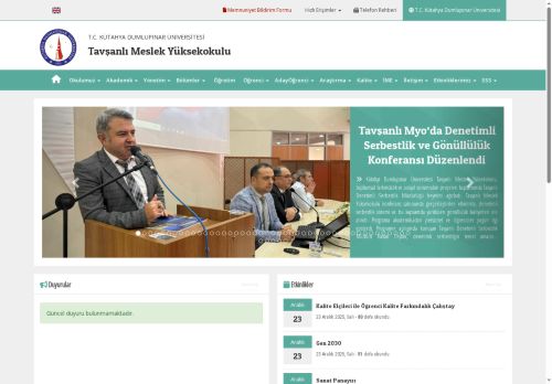 Tavşanlı Meslek Yüksekokulu