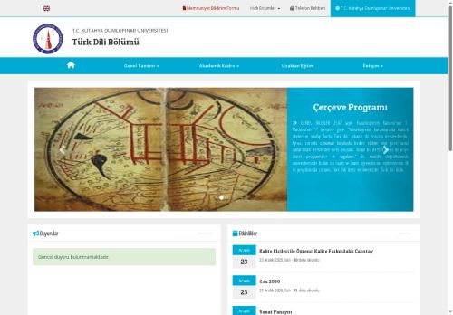 Türk Dili Bölümü