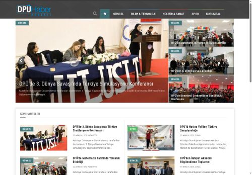 DPÜHaber - DPÜ Türk Üniversiteleri Tanıtım Fuarı’nda