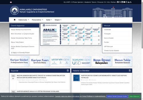 KLU - Kariyer Uygulama ve Araştırma Merkezi