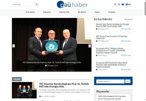 Rektör Güngör Türkiye’de Yükseköğretimin Yeniden Yapılandırılması Uluslararası Kongresi’ne Katıldı