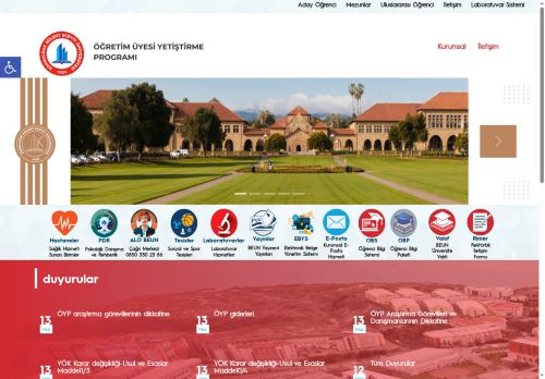 Öğretim Üyesi Yetiştirme Programı