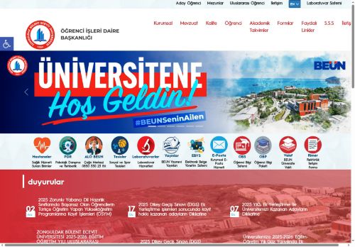 Öğrenci İşleri Daire Başkanlığı