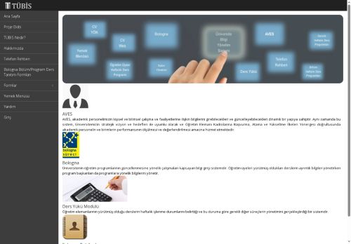 TÜBİS - Ticaret Üniversitesi Bilgi Yönetim Sistemi