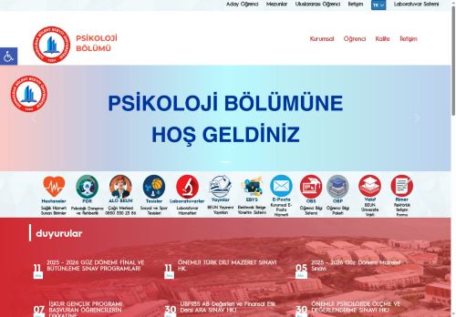 İnsan ve Toplum Bilimleri Fakültesi | Psikoloji Bölümü