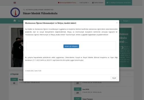 Meslek Yüksekokulumuzda Araştırma Dekanlığı Bilgilendirme Toplantısı Yapıldı