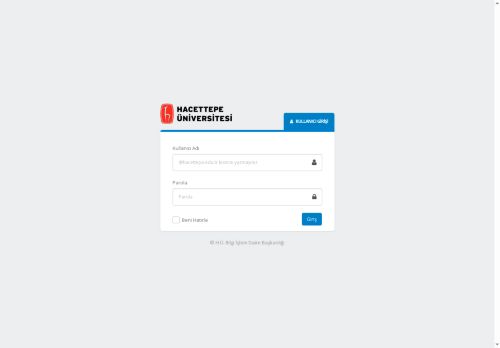 H.Ü. Atık Yönetimi Takip Yazılımı