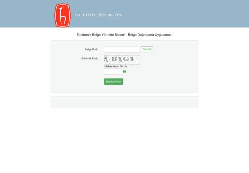 HACETTEPE ÜNİVERSİTESİ