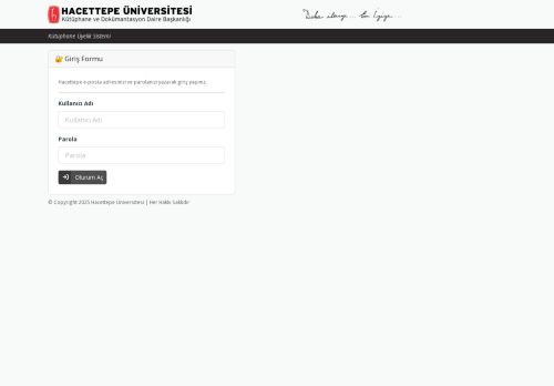 Kütüphane Üyelik Sistemi