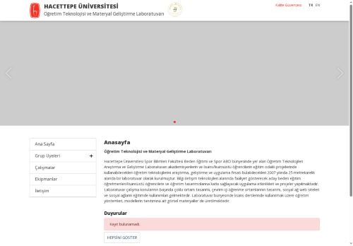 Öğretim Teknolojisi ve Materyal Geliştirme Laboratuvarı