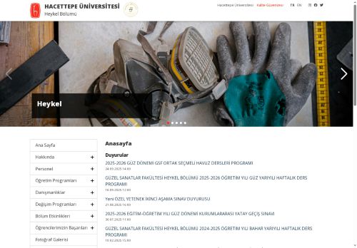 Hacettepe Üniversitesi Heykel Bölümü