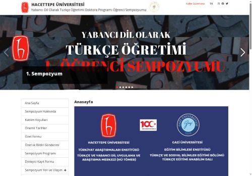 Hacettepe Üniversitesi Yabancı Dil Olarak Türkçe Öğretimi
