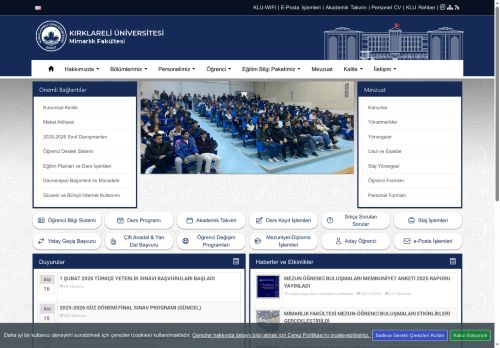 KLU - Mimarlık Fakültesi