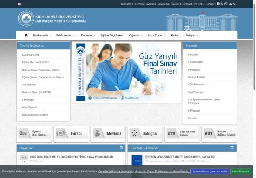 "Kariyerin Pazarlama Hali:Mezun Hikayeleri " Konulu Sektör Öğrenci Buluşması Etkinliği Gerçekleştirildi - KLU - Lüleburgaz Meslek Yüksekokulu
