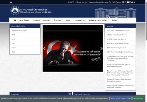 UZAKTAN EĞİTİM UYGULAMA VE ARAŞTIRMA MERKEZİ İLE DÖNER SERMAYE TANITIM, BİLGİLENDİRME VE DEĞERLENDİRME TOPLANTISI GERÇEKLEŞTİRİLDİ - KLU - Döner Sermaye İşletme Müdürlüğü