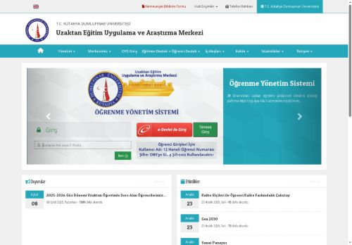 Uzaktan Eğitim Uygulama ve Araştırma Merkezi