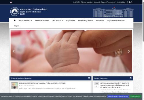 KLU - Sağlık Bilimleri Fakültesi - Ebelik