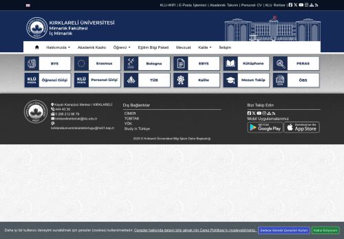 KLU - Mimarlık Fakültesi - İç Mimarlık
