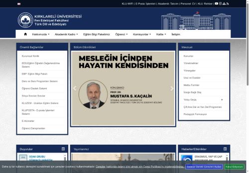 Akademik Kadro - KLU - Fen Edebiyat Fakültesi - Türk Dili ve Edebiyatı