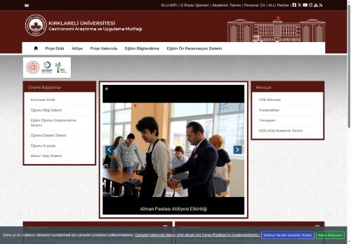 KLU - Gastronomi Araştırma ve Uygulama Mutfağı