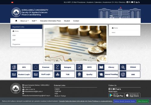 KLU - Uygulamalı Bilimler Fakültesi - Finans ve Bankacılık
