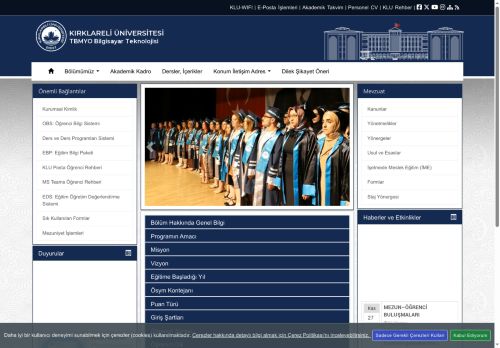KLU - TBMYO Bilgisayar Teknolojisi