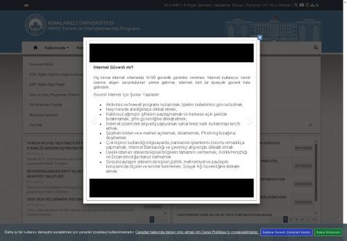 Turizm ve Otel İşletmeciliği Programı Mezun Kürsüsü Etkinliği Düzenledi - KLU - PMYO Turizm ve Otel İşletmeciliği Programı