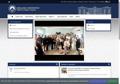 KLU - TBMYO İç Mekan Tasarımı