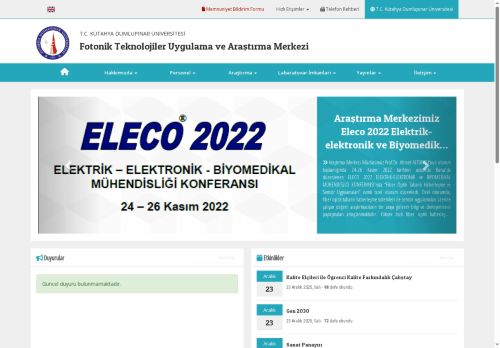 Fotonik Teknolojiler Uygulama ve Araştırma Merkezi